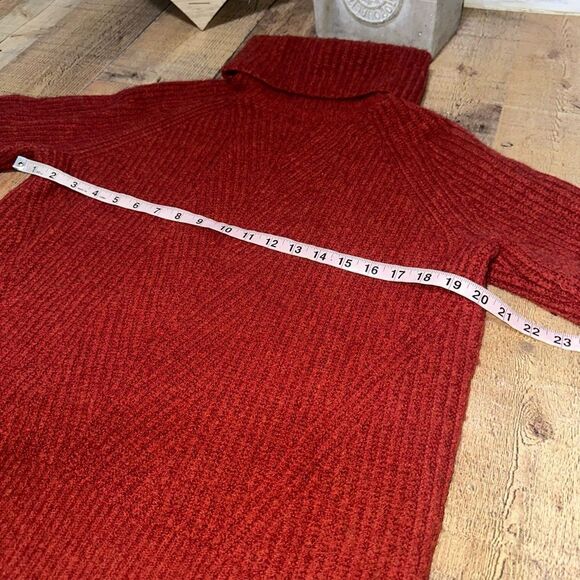 Madewell ribbed turtleneck chunky sweater - Picture 7 of 13